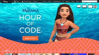 Hour of Code | Disney Partners - Disney.com