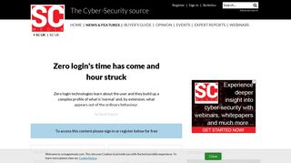 Zero login's time has come and hour struck - SC Magazine UK