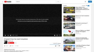 (Original) 2 hour Car crash Compilation - YouTube