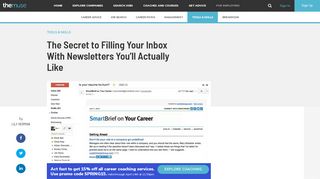 The Secret to Filling Your Inbox With Newsletters You'll Actually Like