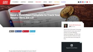 Need a Timesheet Template to Track Your Hours? Here Are 12!
