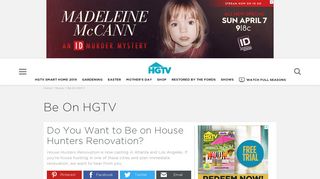 Do You Want to Be on House Hunters Renovation? - HGTV.com