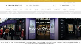 Customer Services - House of Fraser