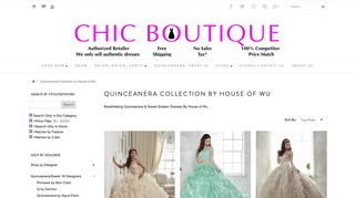 Quinceanera Collection by House of Wu Chic Boutique: Largest ...