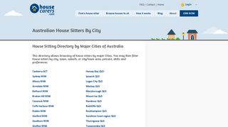 Australian House Sitters Directory for house sitting and ... - HouseCarers