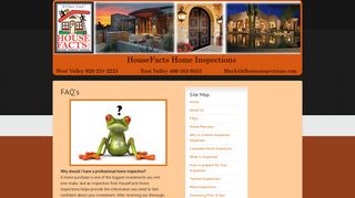 FAQ's - HouseFacts Home Inspections
