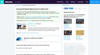 Household Bank MasterCard Credit Card Reviews - WalletHub