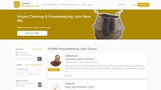 Housekeeping Jobs: Housekeeper & House Cleaning Jobs Near Me ...