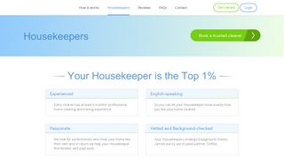 Housekeepers | Housekeep.com