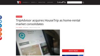 TripAdvisor acquires HouseTrip as home-rental market consolidates ...