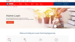 Home Loan - Apply for a Home Loan/Housing Loan Online - Kotak Bank