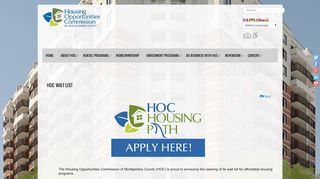 Housing Opportunities Commission - Housing Path