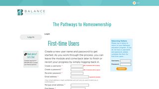 The Pathways to Homeownership - Housing Education Program