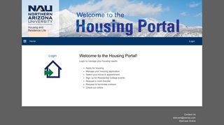 Housing Portal Login - the Housing Portal