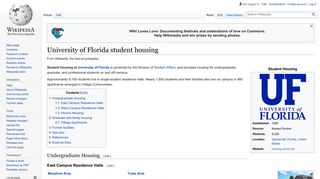 University of Florida student housing - Wikipedia