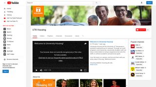 UTK Housing - YouTube