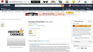 Amazon.com: Houston Chronicle: Kindle Store