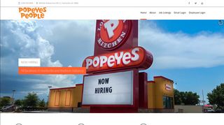 Popeyes People – Employee Portal