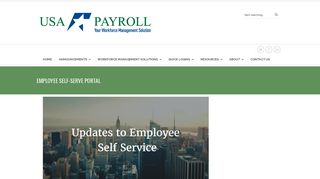Employee Self-Serve Portal - USA Payroll