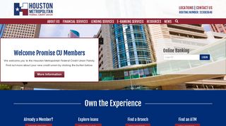 Houston Metropolitan Federal Credit Union | Home - Houston ...