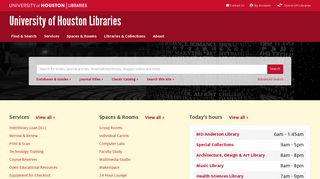 University of Houston Libraries