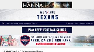 Texans Home | Houston Texans - HoustonTexans.com