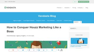 How to Conquer Houzz Marketing Like a Boss - Vendasta Blog