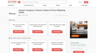 16 Houzz Coupons & Promo Codes 2019 + 6% Cash Back