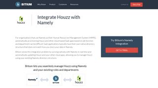 Houzz Namely Integration - Connect Houzz with Namely - Bitium