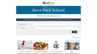 Hove Park School - WisePay Software