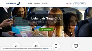 Saga Club Frequent Flyer Club | Icelandair