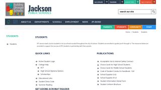 Students / Students - Jackson Public Schools