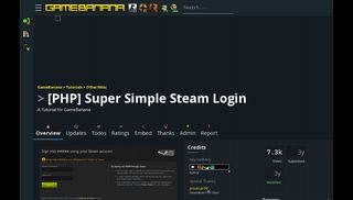 [PHP] Super Simple Steam Login | GameBanana Tutorials