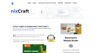 Linux Login as Superuser ( root user ) - nixCraft