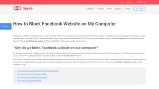 How to Block Facebook Website from on my Computer - Spyzie