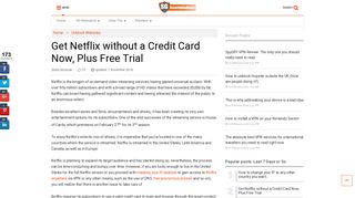 Get Netflix without a Credit Card Now, Plus Free Trial | Security ...