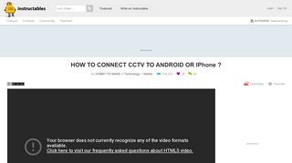 HOW TO CONNECT CCTV TO ANDROID OR IPhone ?: 6 Steps
