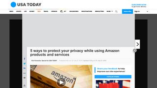 5 obscure settings on Amazon to update for your privacy - USA Today