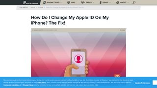 How Do I Change My Apple ID On My iPhone? The Fix!