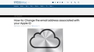 How-to: Change the email address associated with your Apple ID ...