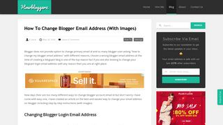 How to Change Blogger Email address (with Images) - Howbloggerz