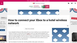 How to connect your Xbox to a hotel wireless network | Windows Central