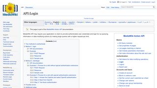 API:Login - MediaWiki