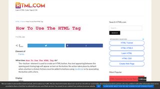 HTML Tag » - HTML.com