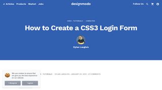 How to Create a CSS3 Login Form - Designmodo