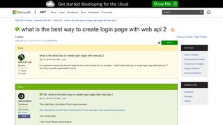 what is the best way to create login page with web api 2 | The ASP ...