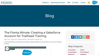 Set up a Salesforce Account for Trailhead learning - Salesforce Video