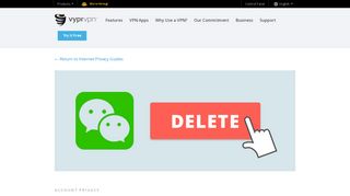 How To Delete Your WeChat Account | Golden Frog