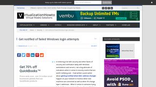 Get notified of failed Windows login attempts - Virtualization Howto