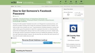 5 Ways to Get Someone's Facebook Password - wikiHow